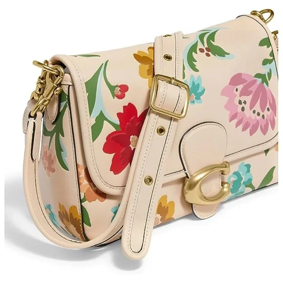 COACH Soft Calf Leather Tabby Shoulder Bag - Picture 5 of 9